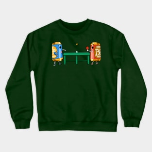 Beer Pong | Table Tennis, Beer Cans & Alcohol Crewneck Sweatshirt